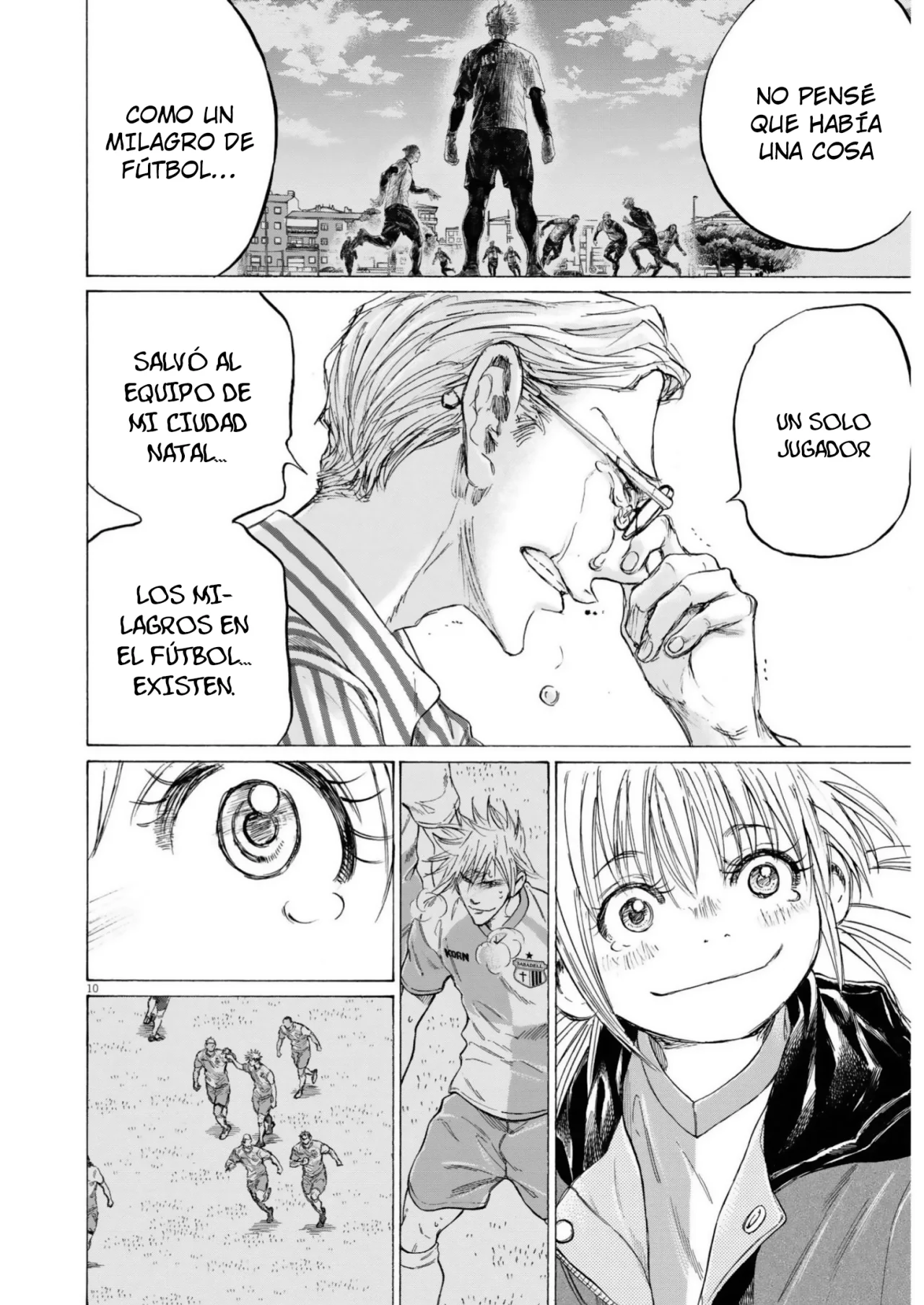 Ao ashi capítulo 334, página 11