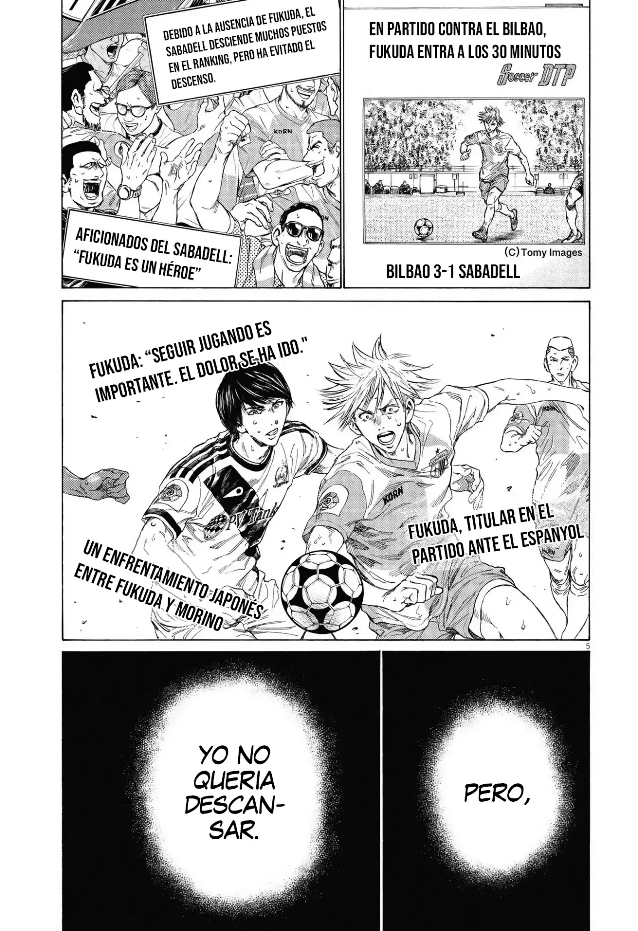 Ao ashi capítulo 335, página 6