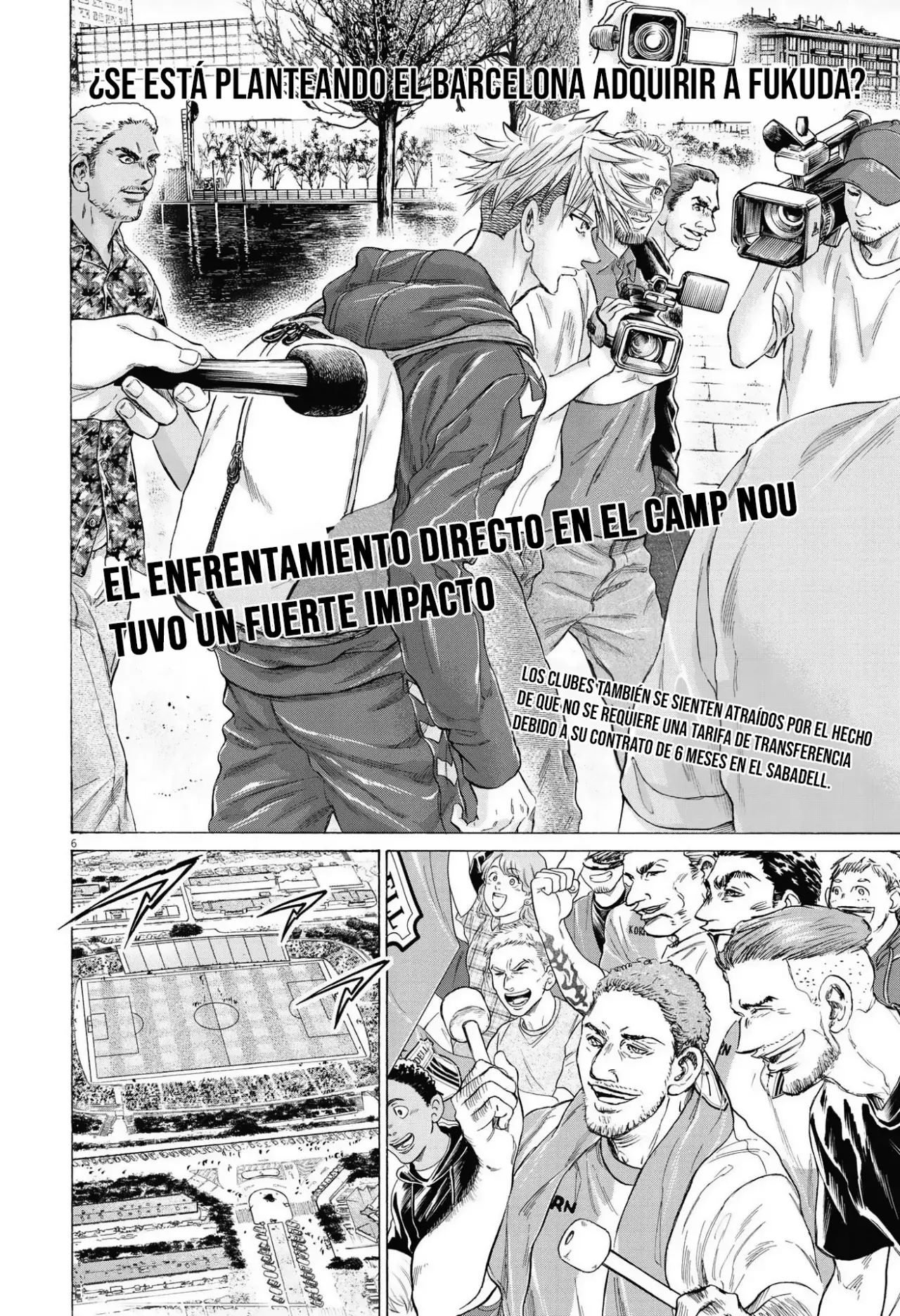 Ao ashi capítulo 335, página 7