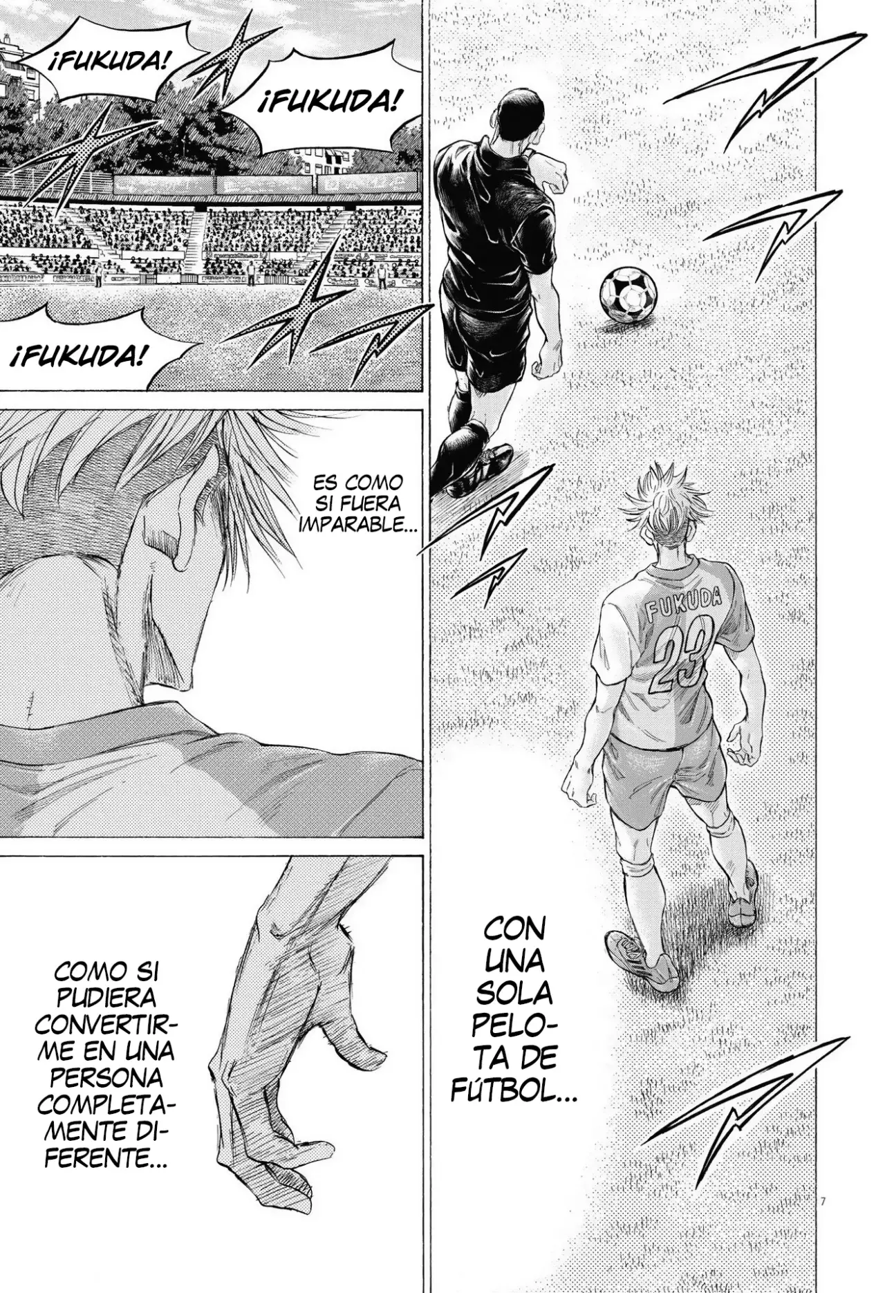 Ao ashi capítulo 335, página 8