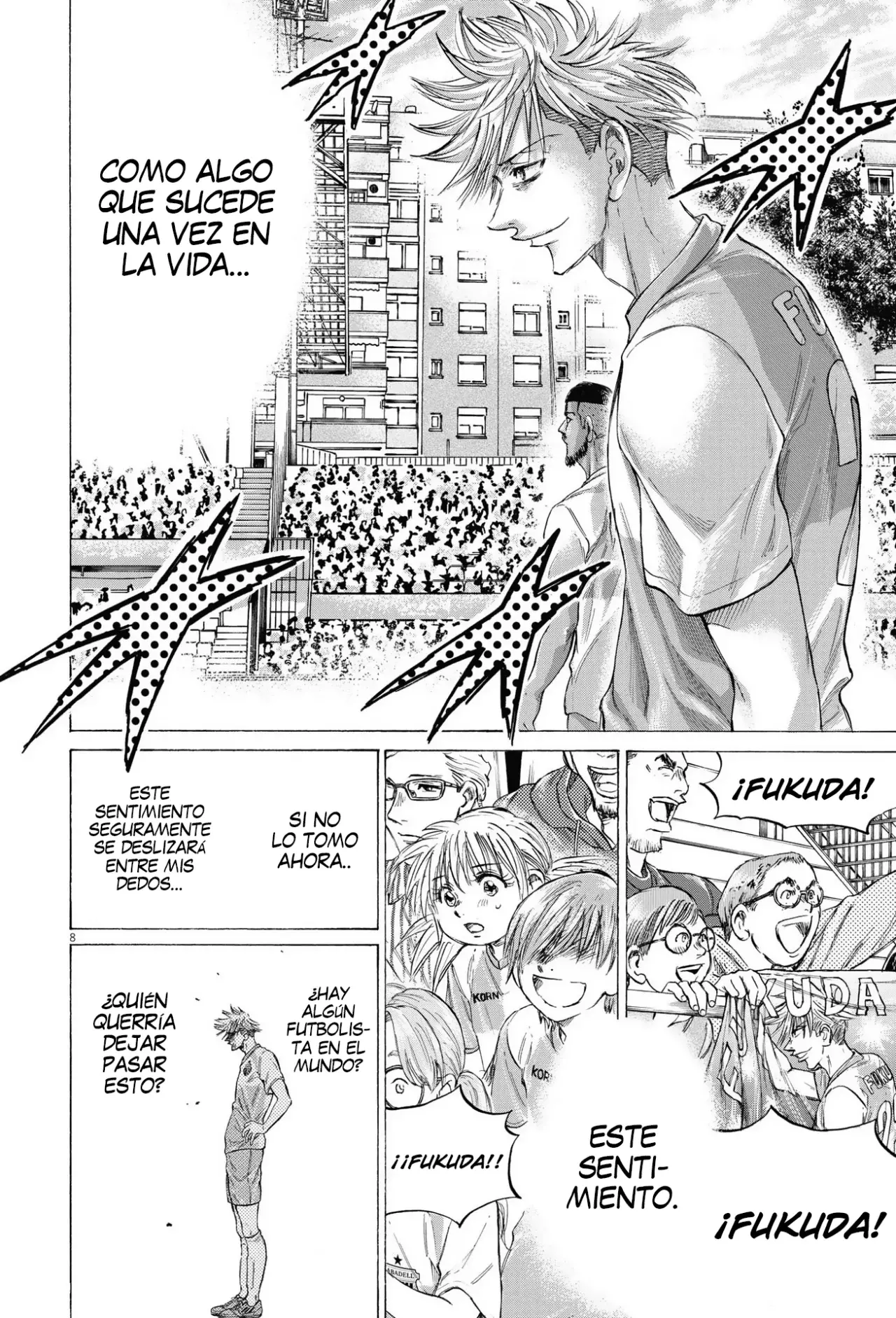 Ao ashi capítulo 335, página 9