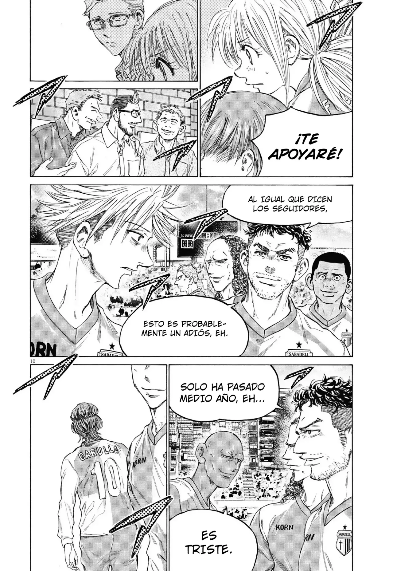 Ao ashi capítulo 335, página 11