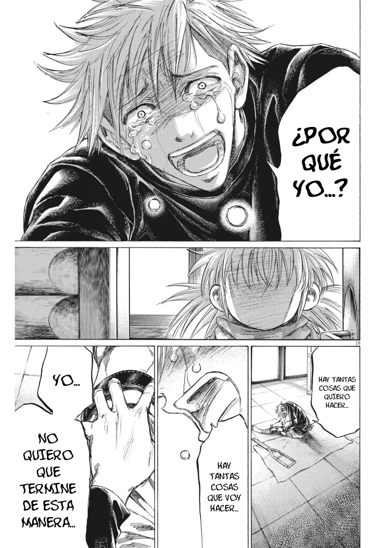Ao ashi capítulo 335, página 19