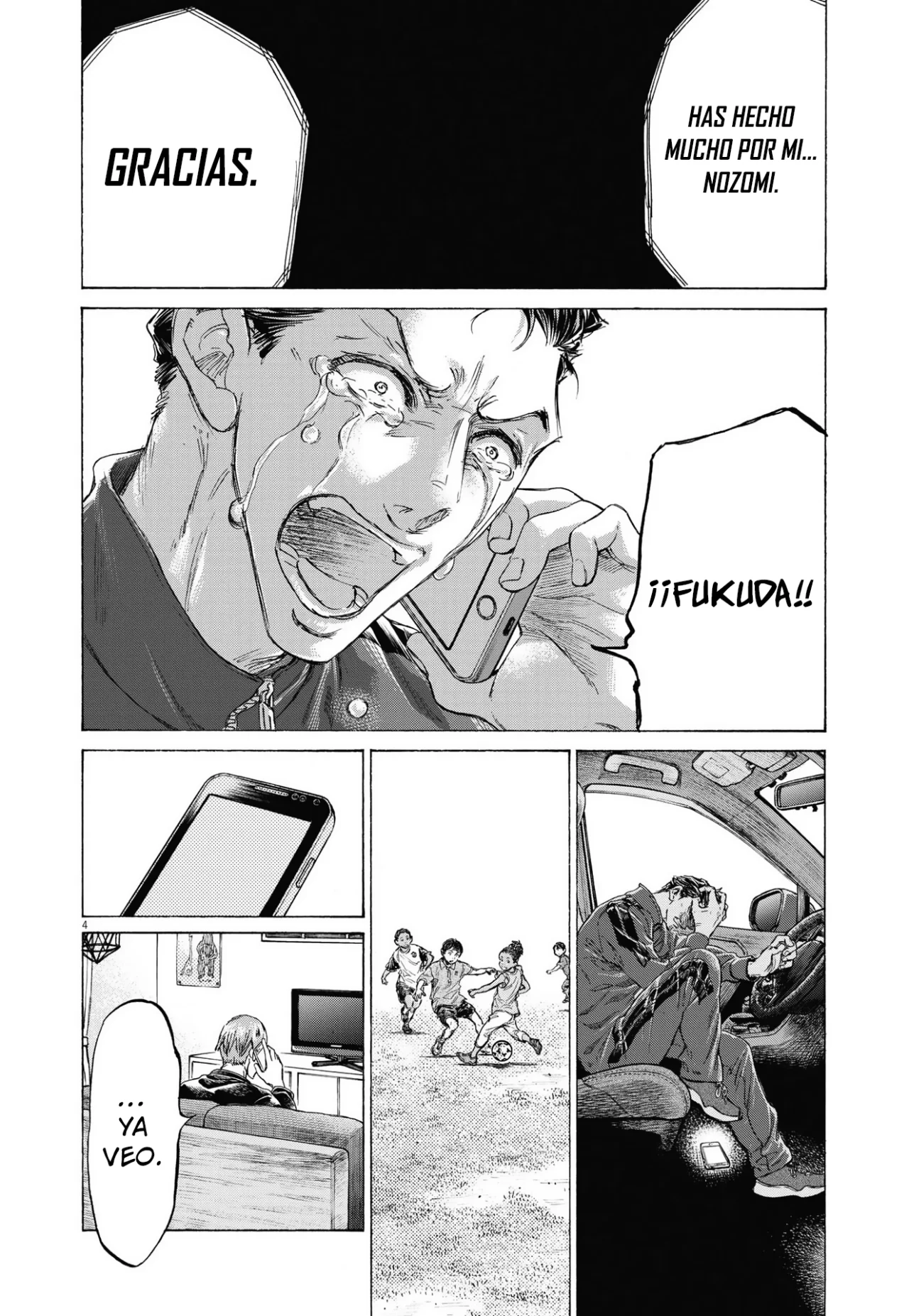 Ao ashi capítulo 336, página 5