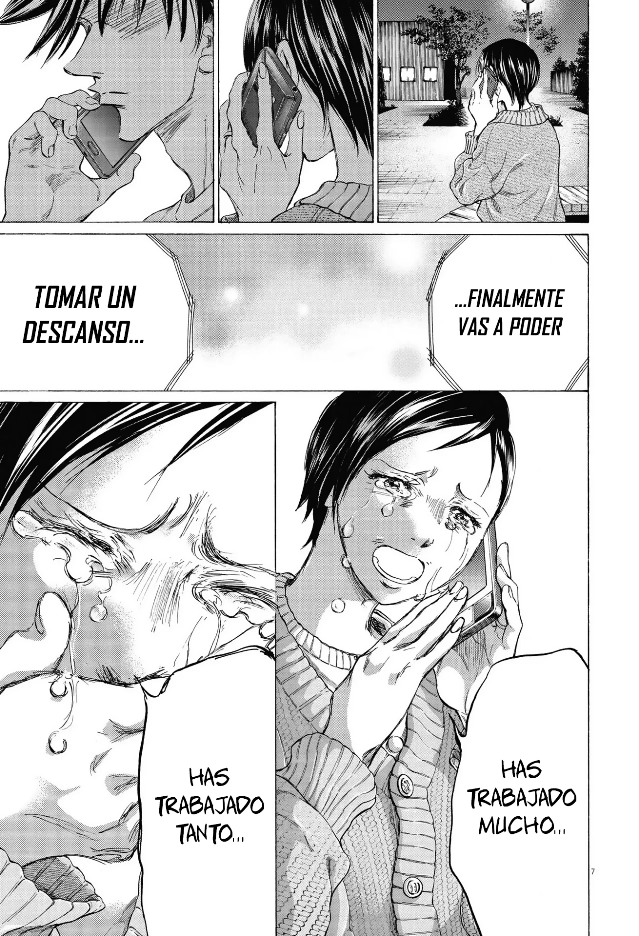 Ao ashi capítulo 336, página 8