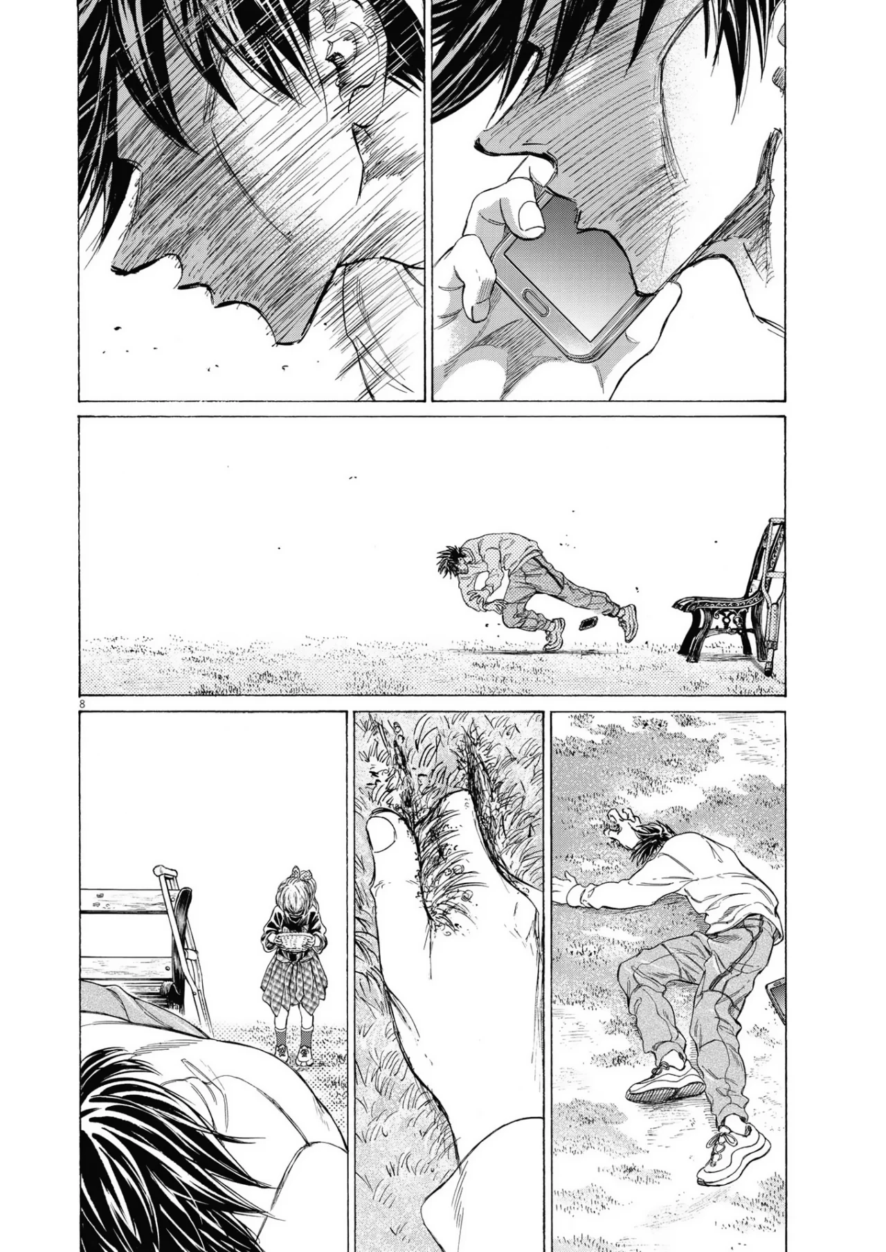Ao ashi capítulo 336, página 9