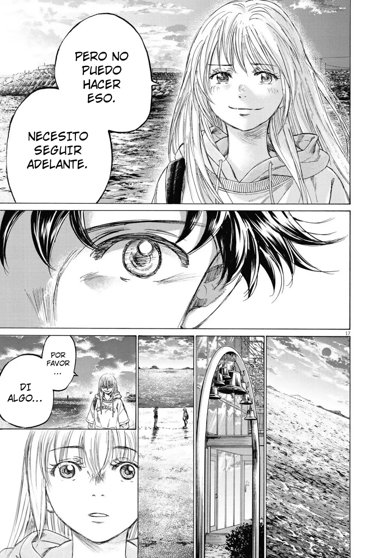 Ao ashi capítulo 336, página 17
