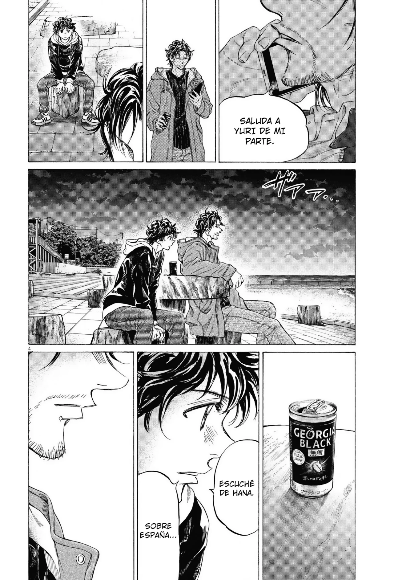 Ao ashi capítulo 337, página 5