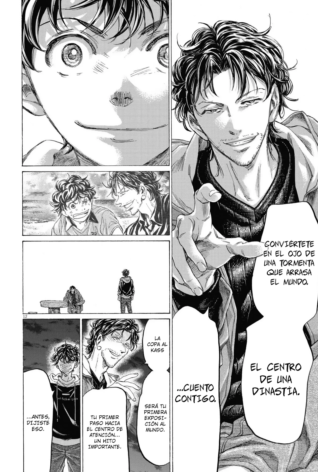 Ao ashi capítulo 337, página 13