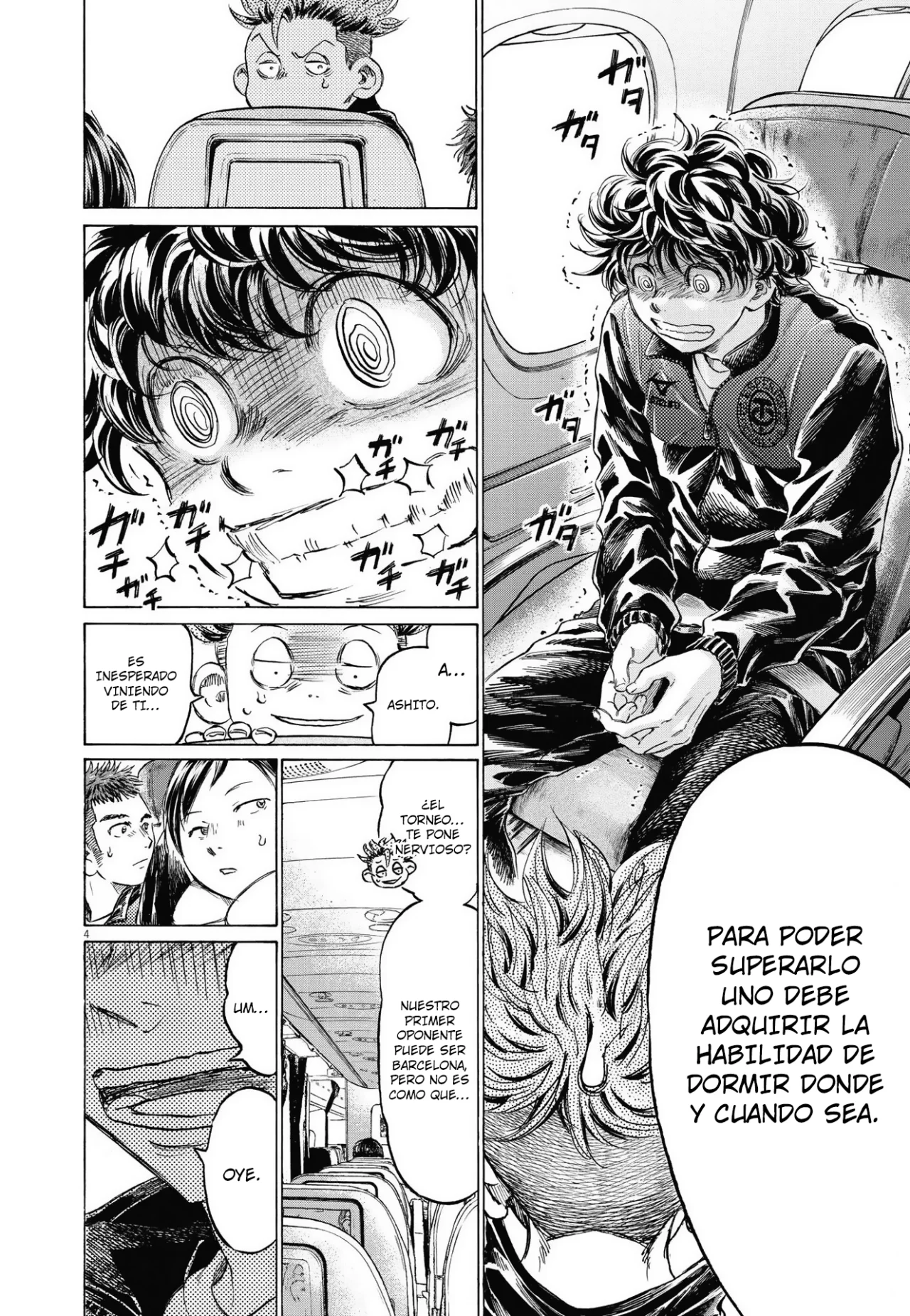 Ao ashi capítulo 338, página 5