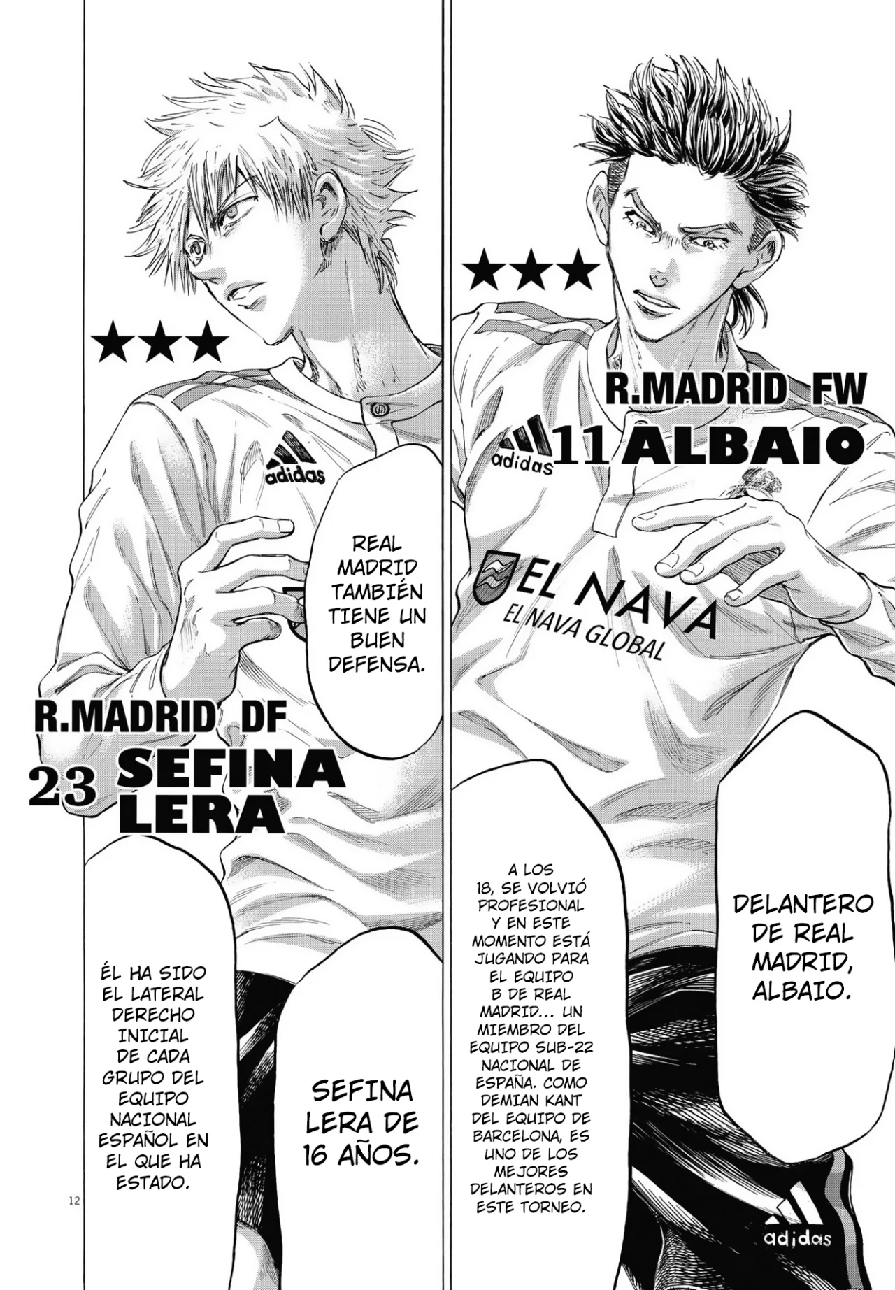 Ao ashi capítulo 338, página 13