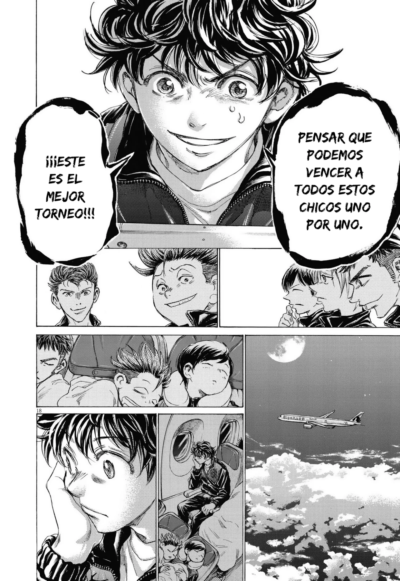 Ao ashi capítulo 338, página 19
