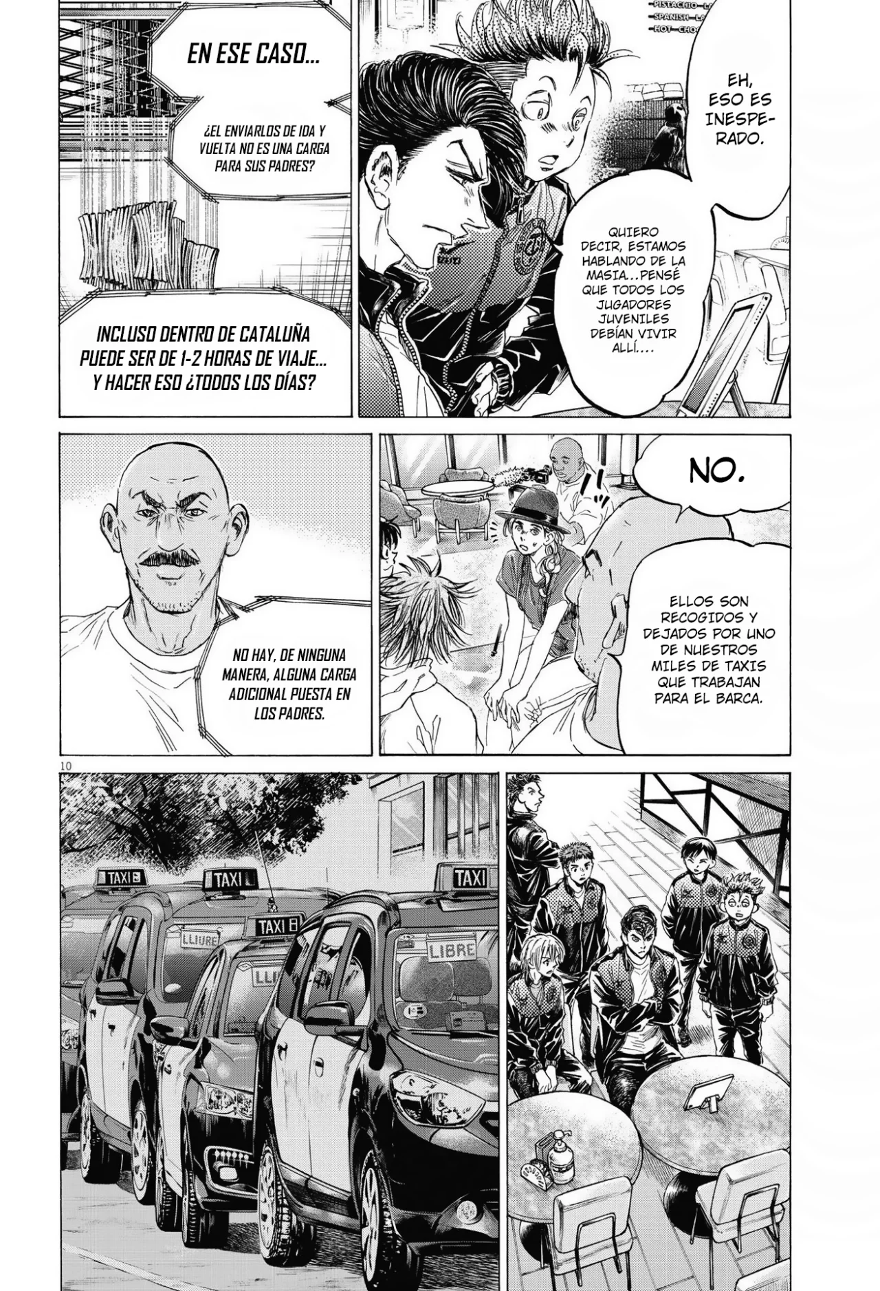 Ao ashi capítulo 340, página 11