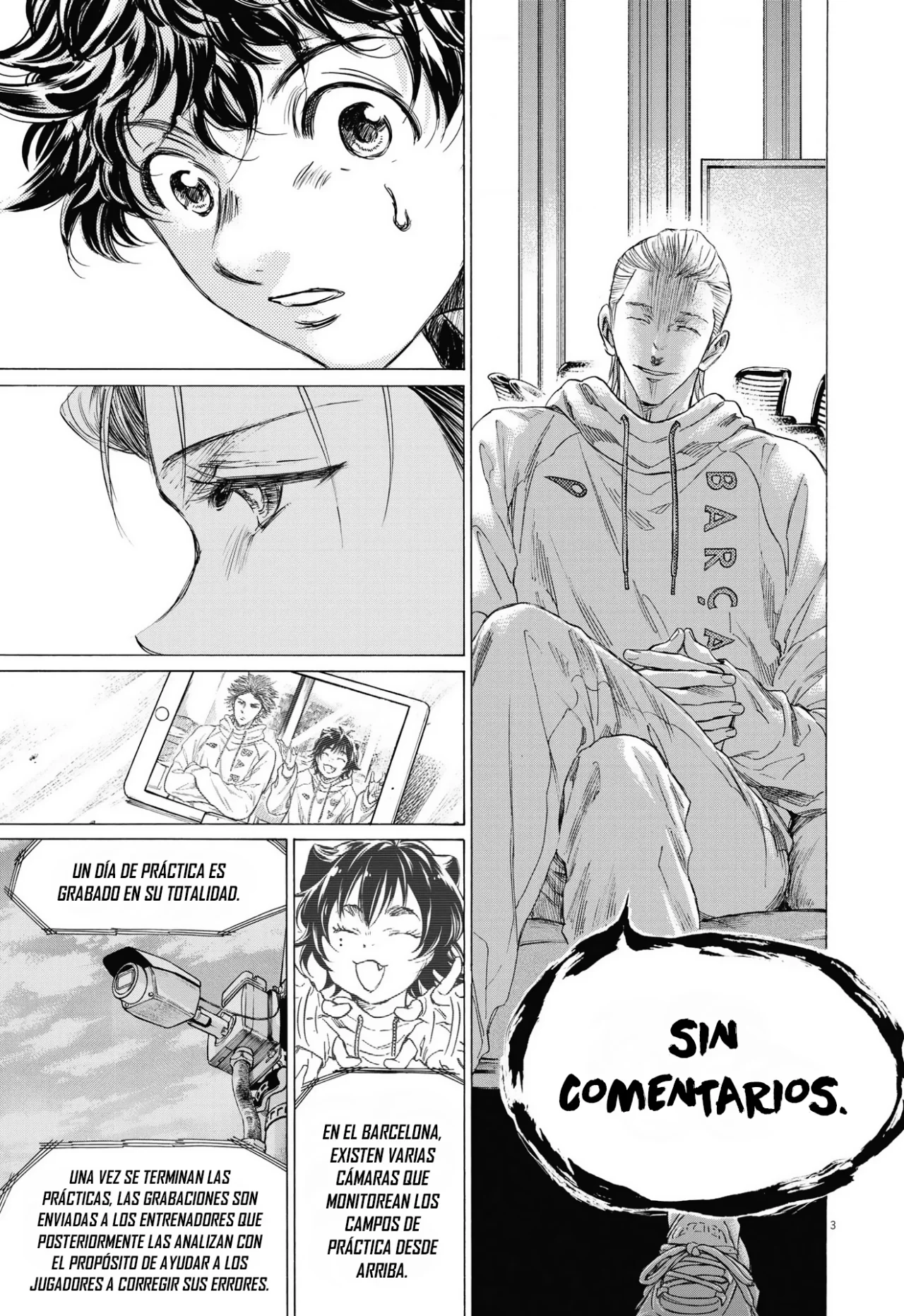 Ao ashi capítulo 341, página 4