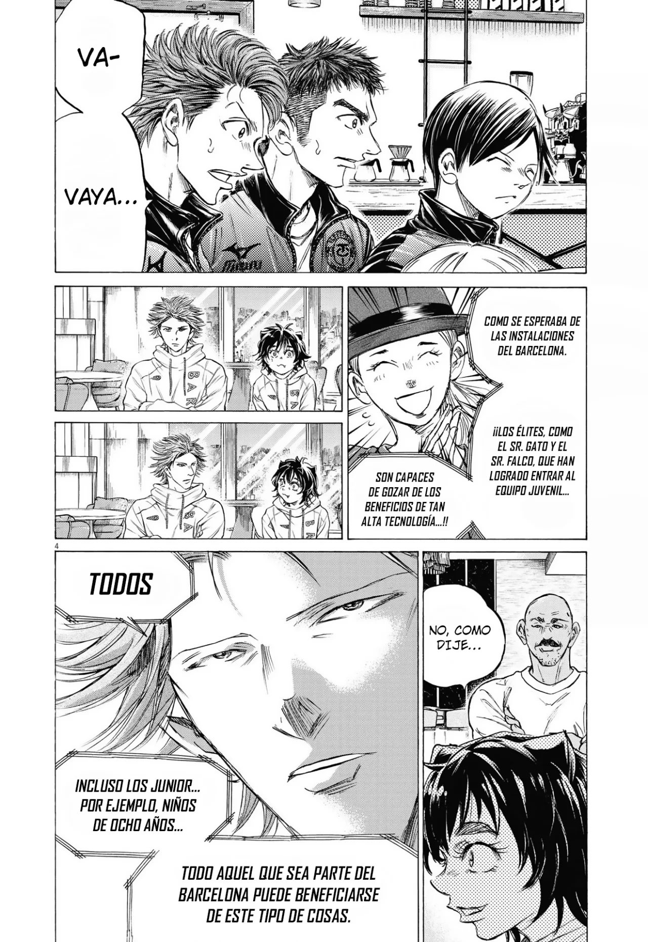 Ao ashi capítulo 341, página 5