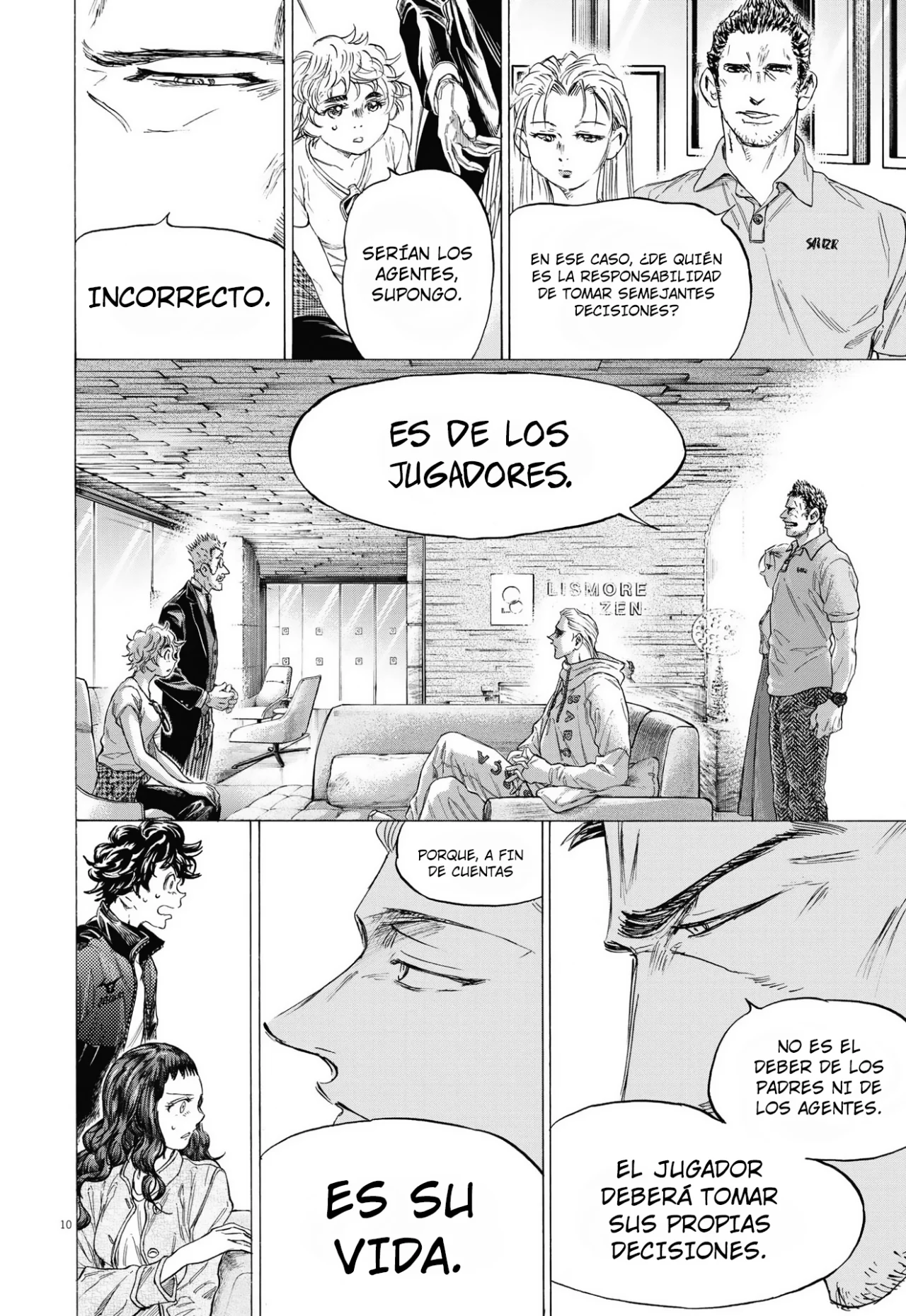 Ao ashi capítulo 341, página 11