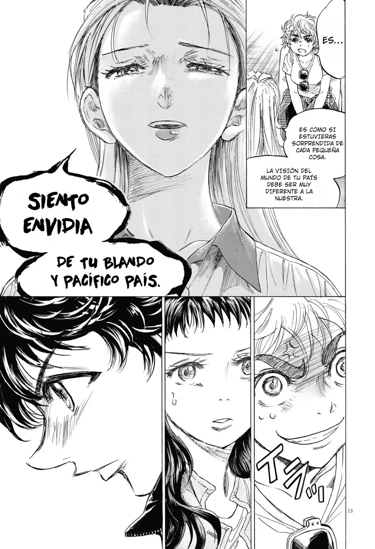 Ao ashi capítulo 341, página 14