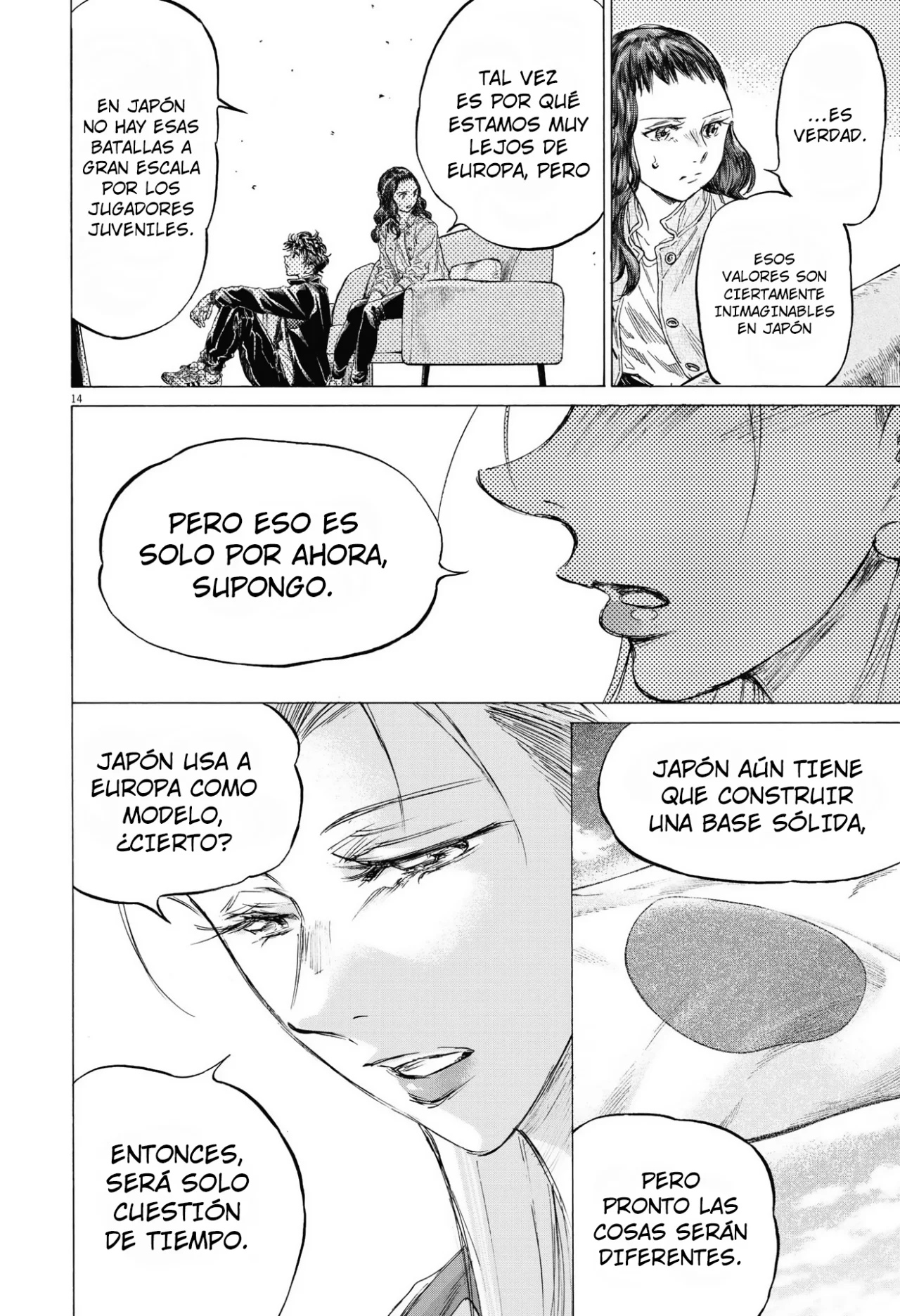 Ao ashi capítulo 341, página 15