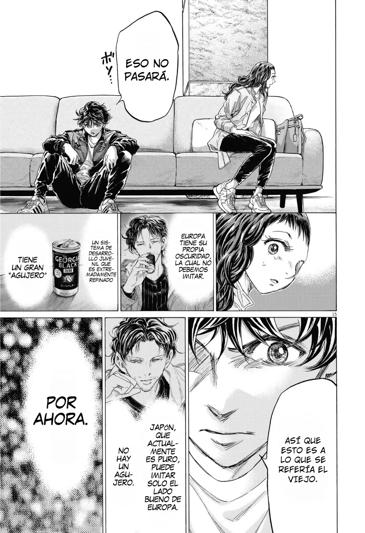 Ao ashi capítulo 341, página 16