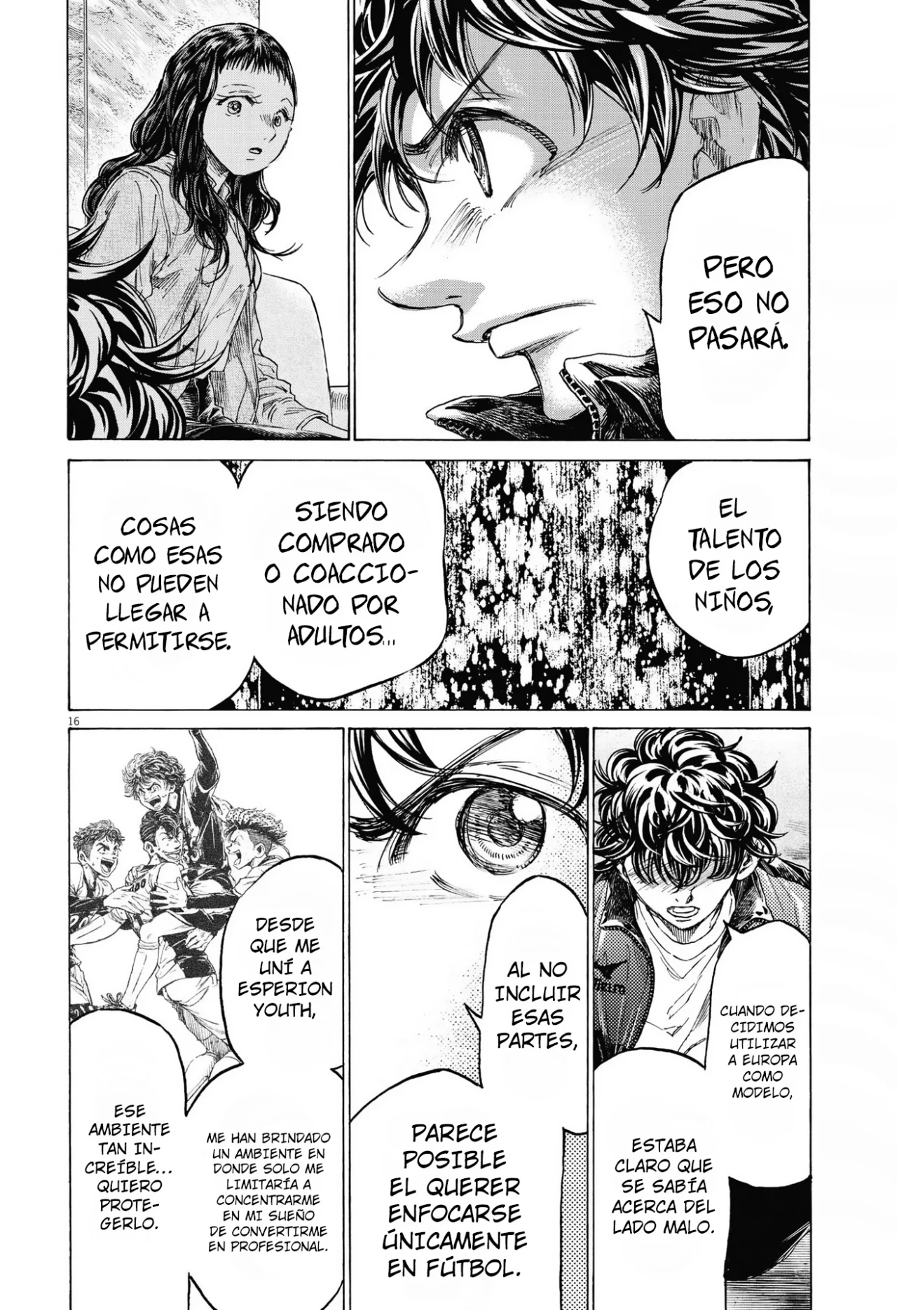 Ao ashi capítulo 341, página 17