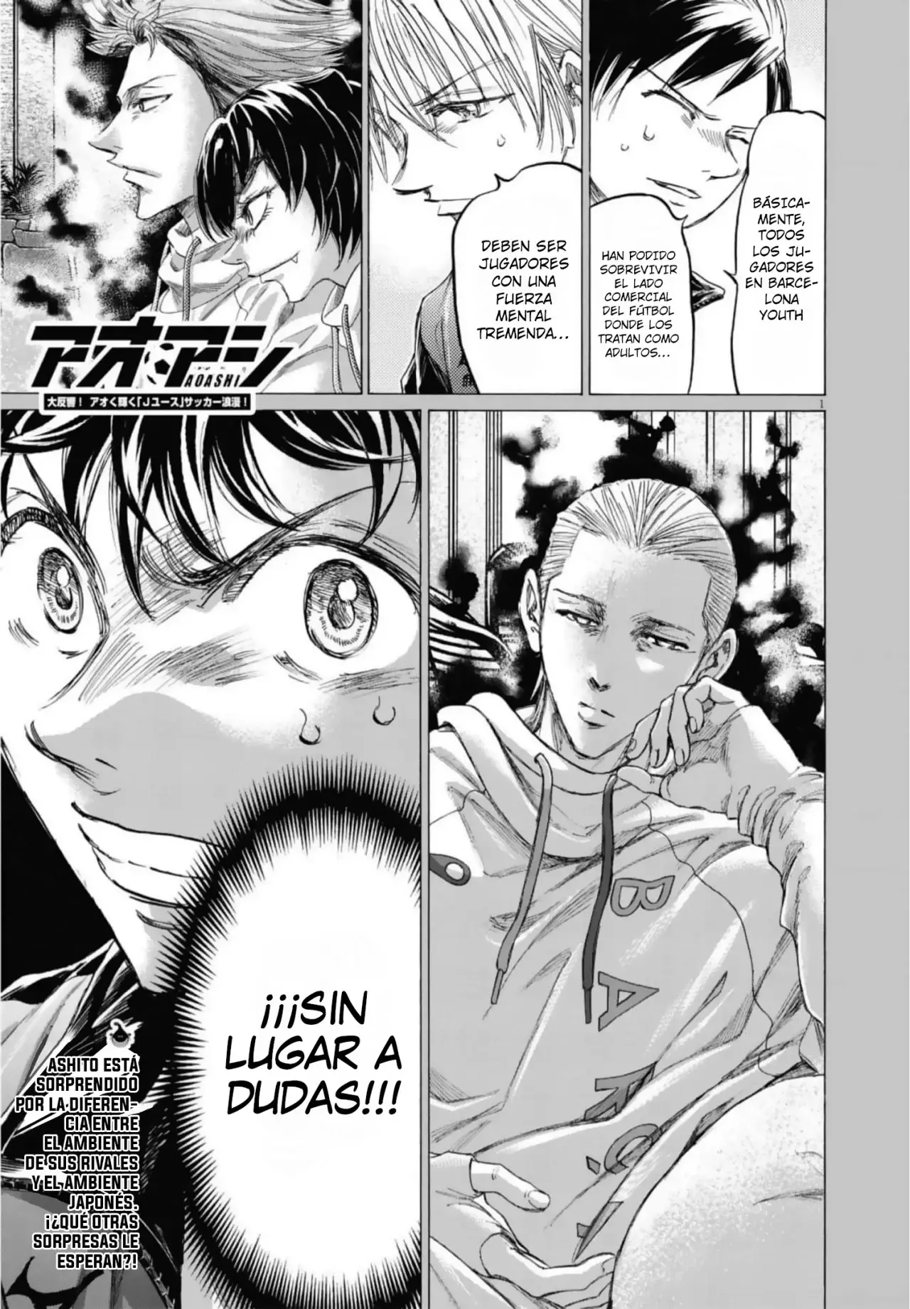 Ao ashi capítulo 342, página 2