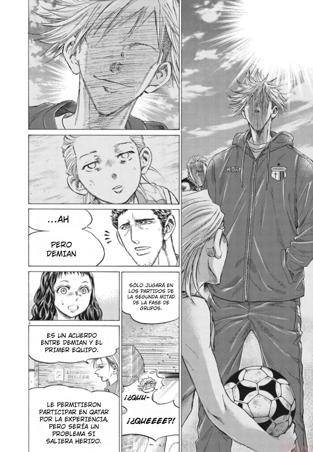 Ao ashi capítulo 342, página 5