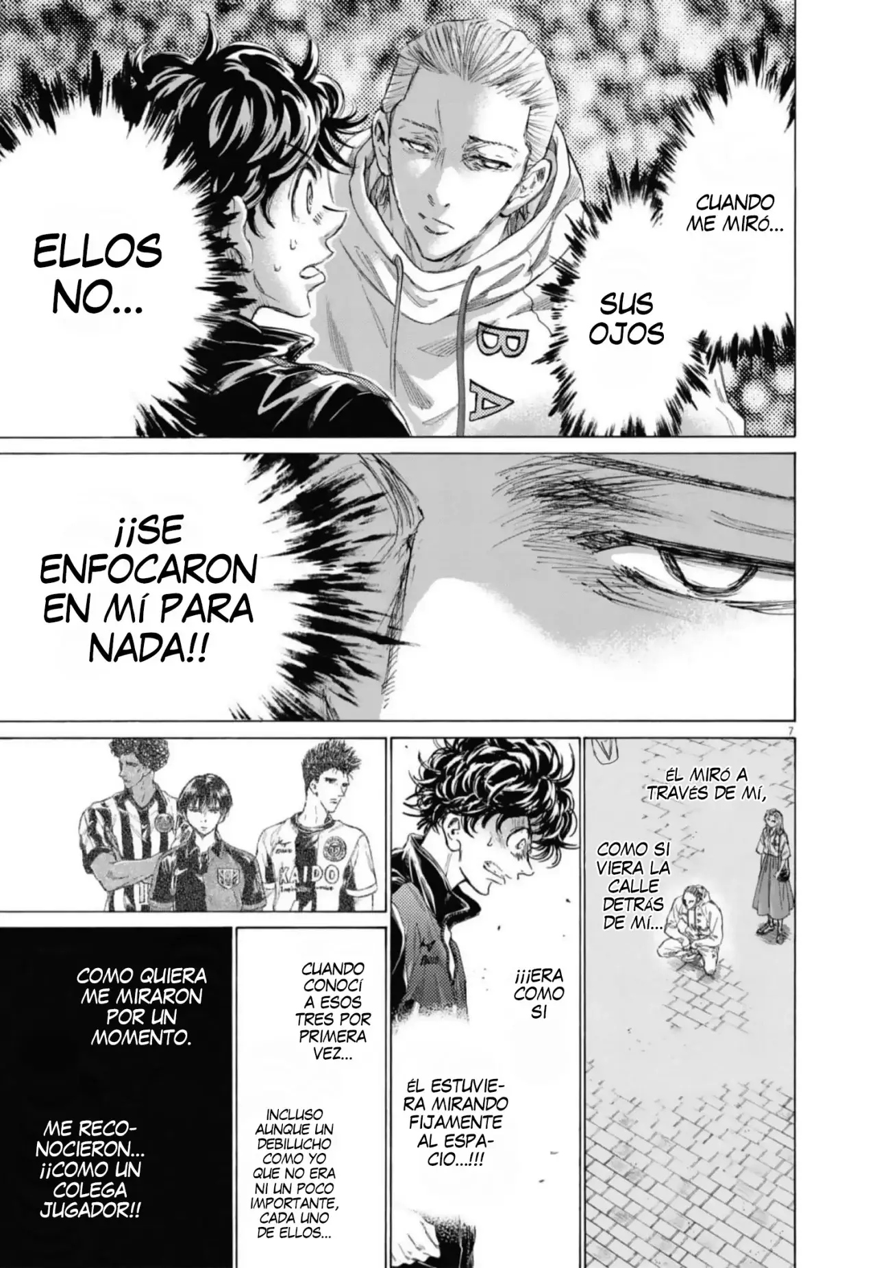 Ao ashi capítulo 342, página 8