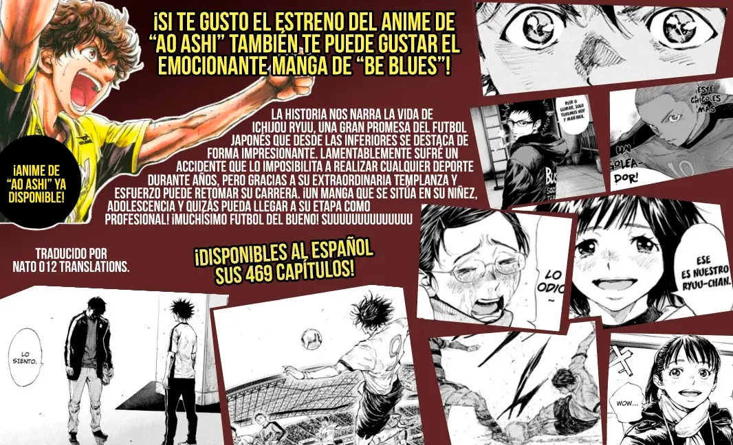 Ao ashi capítulo 342, página 19