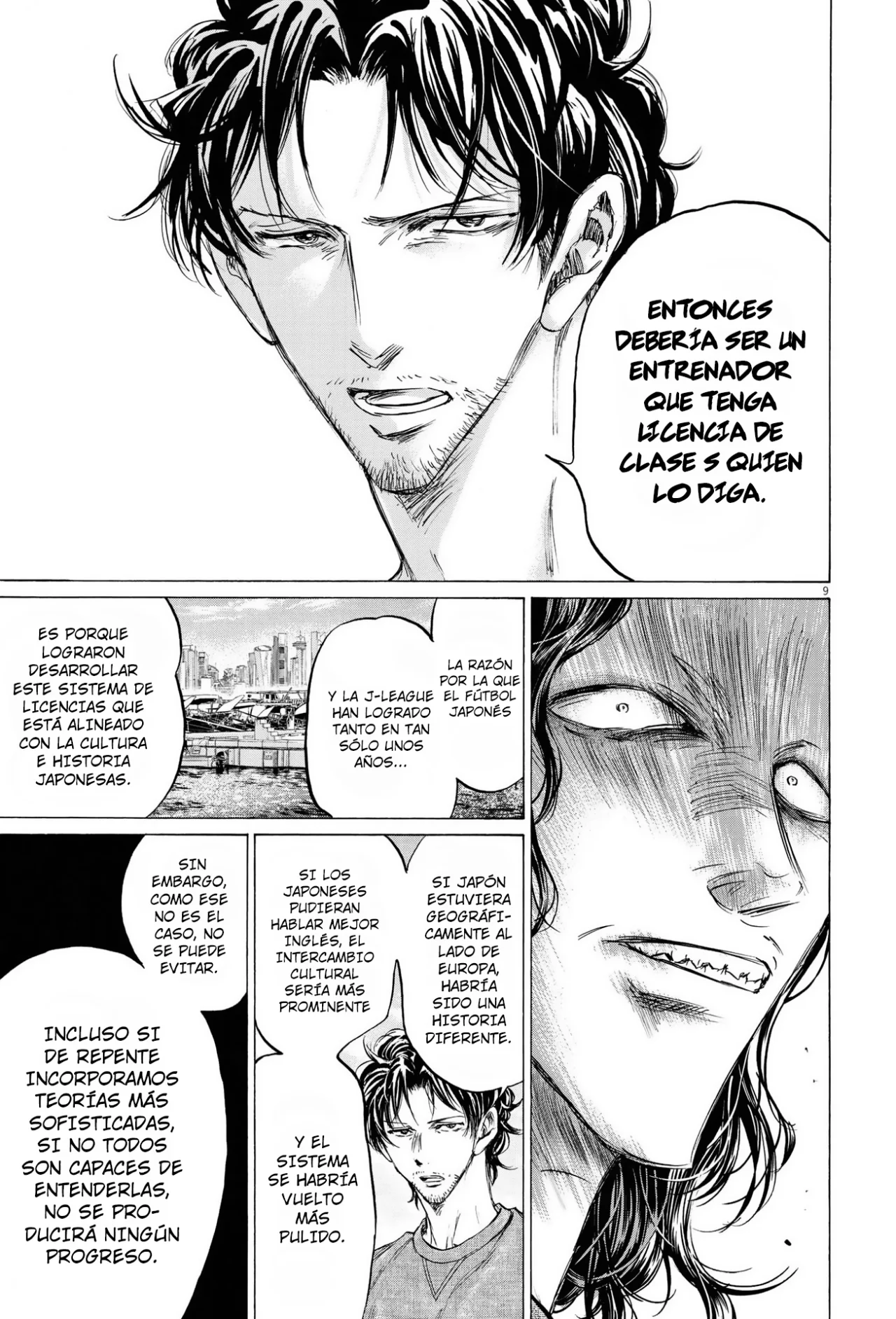 Ao ashi capítulo 343, página 10