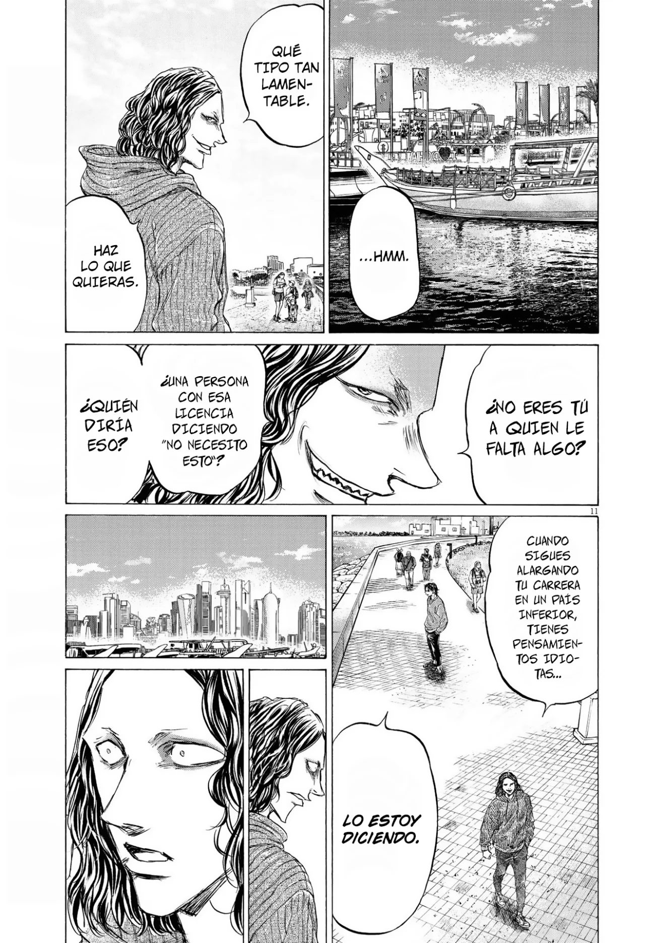 Ao ashi capítulo 343, página 12