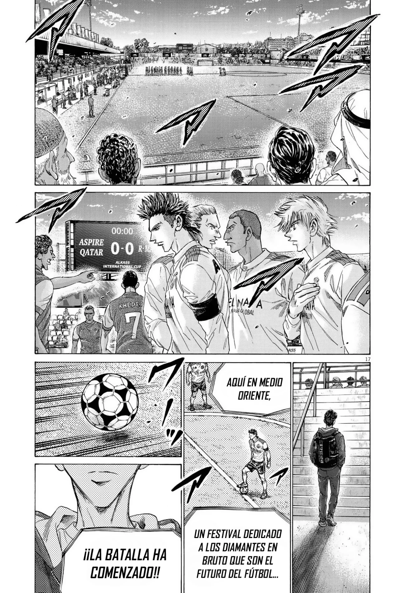 Ao ashi capítulo 343, página 18