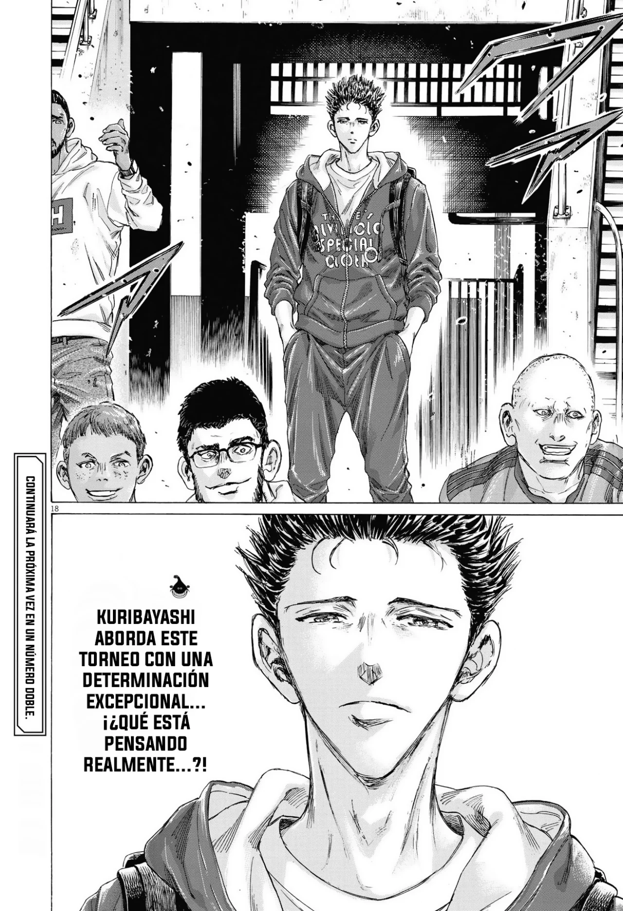 Ao ashi capítulo 343, página 19