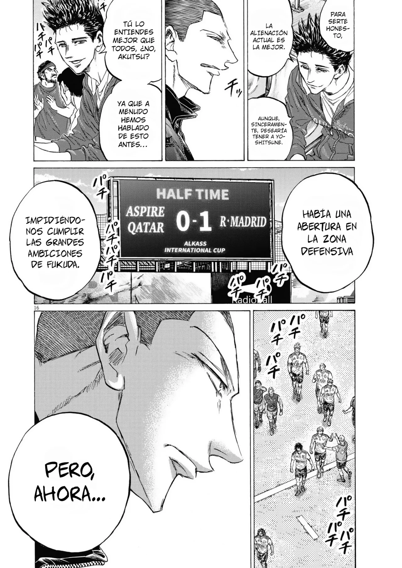 Ao ashi capítulo 344, página 18
