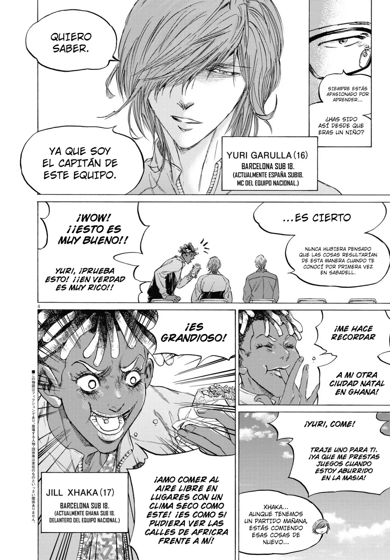 Ao ashi capítulo 345, página 4