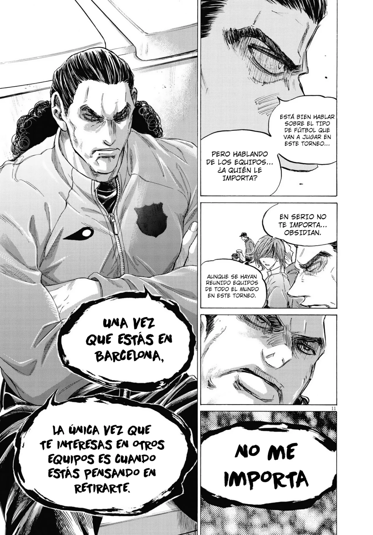 Ao ashi capítulo 345, página 11