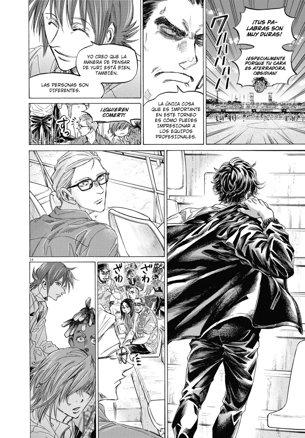Ao ashi capítulo 345, página 14
