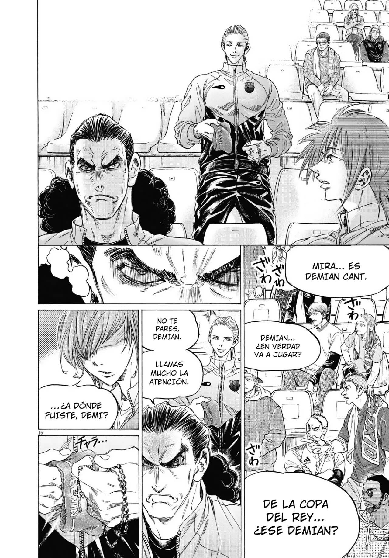 Ao ashi capítulo 345, página 16