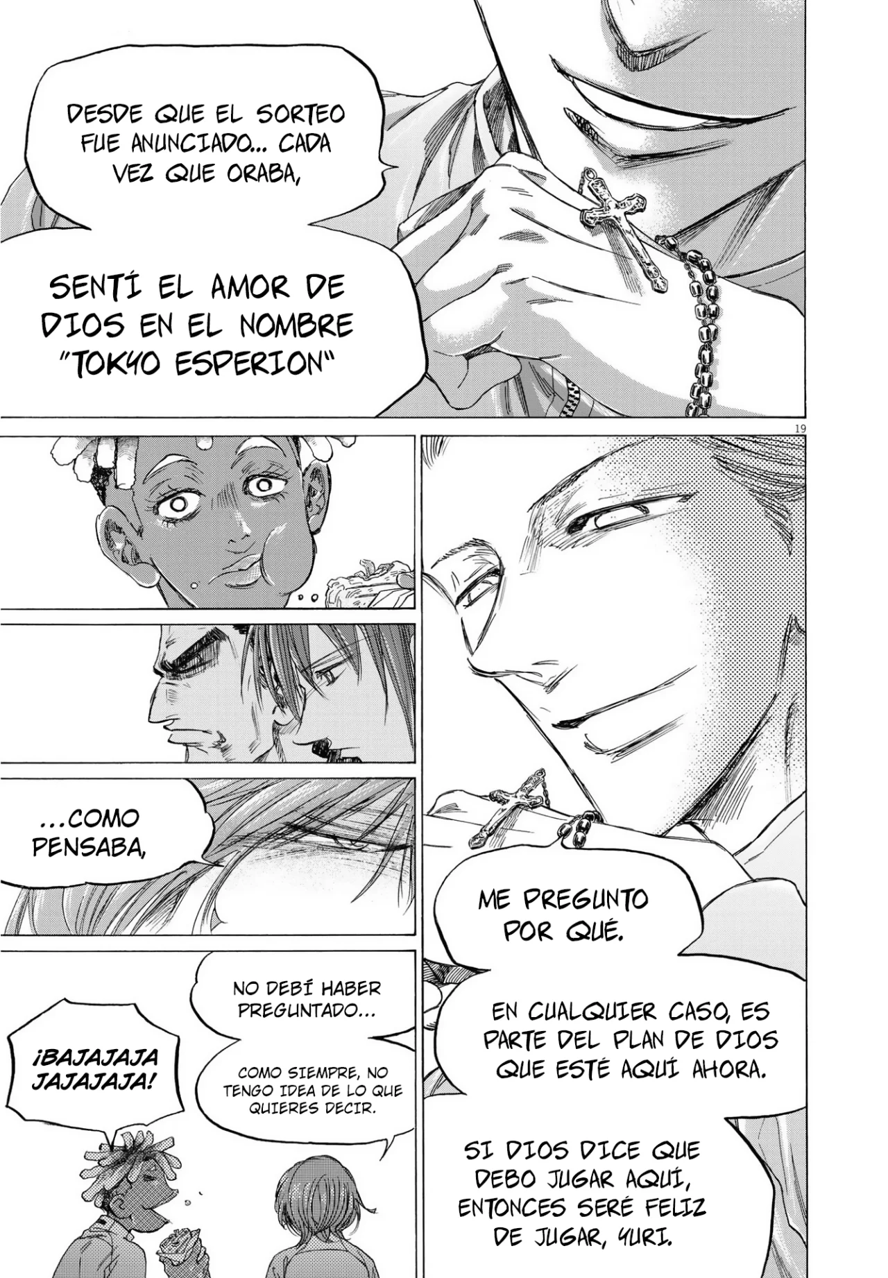 Ao ashi capítulo 345, página 19