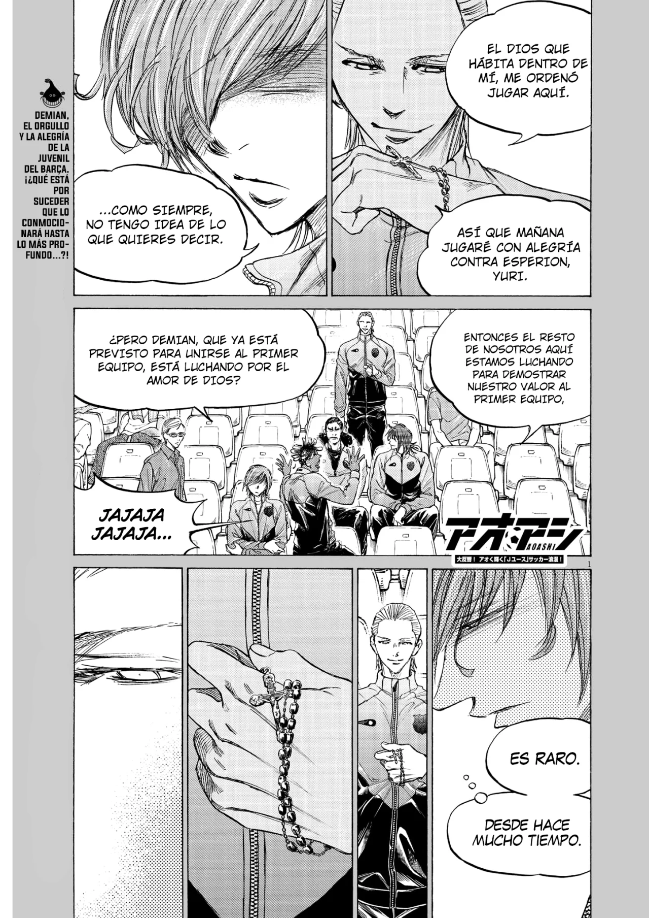 Ao ashi capítulo 346, página 2
