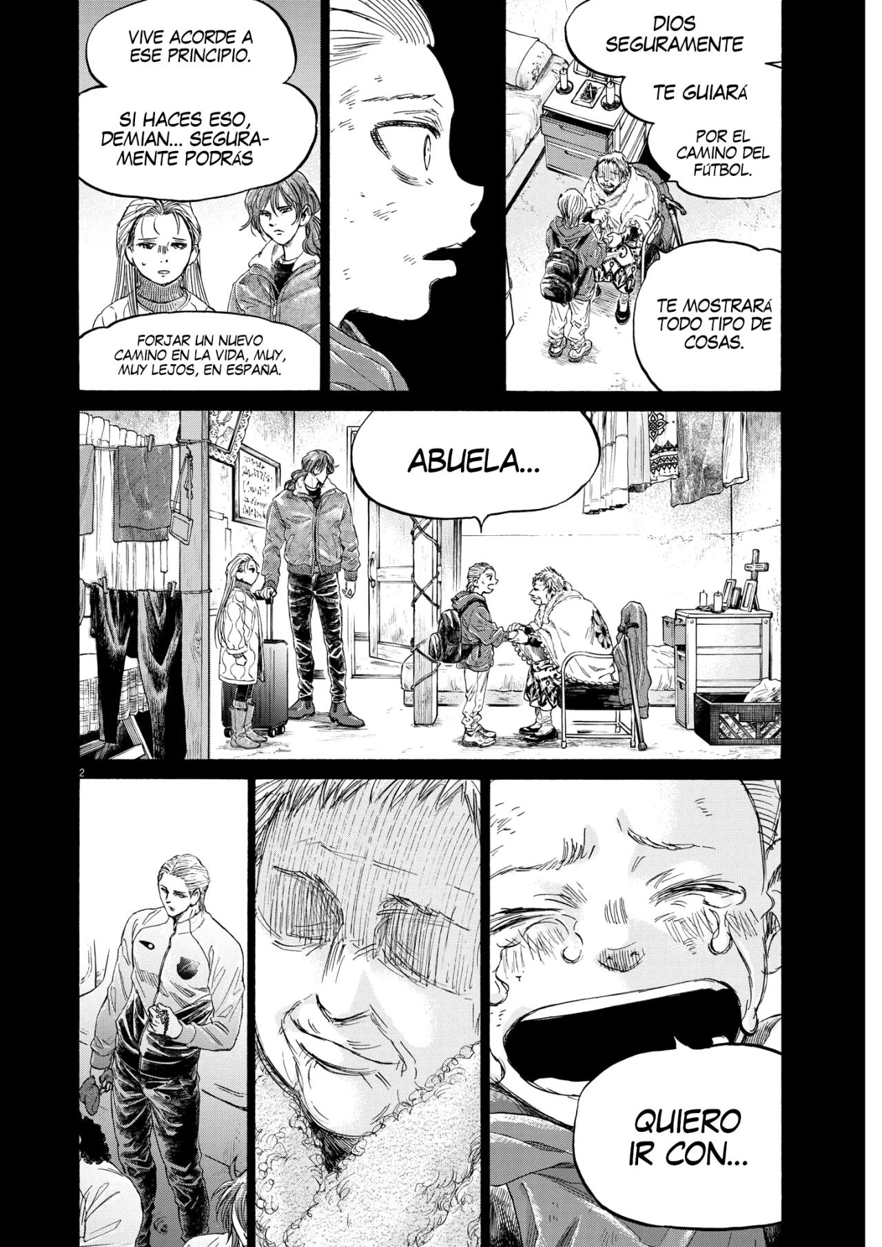 Ao ashi capítulo 346, página 3