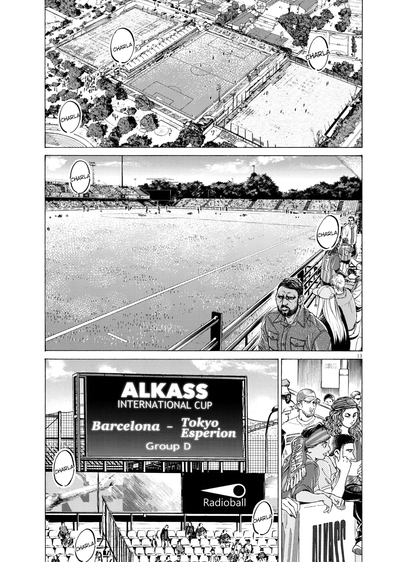 Ao ashi capítulo 346, página 13