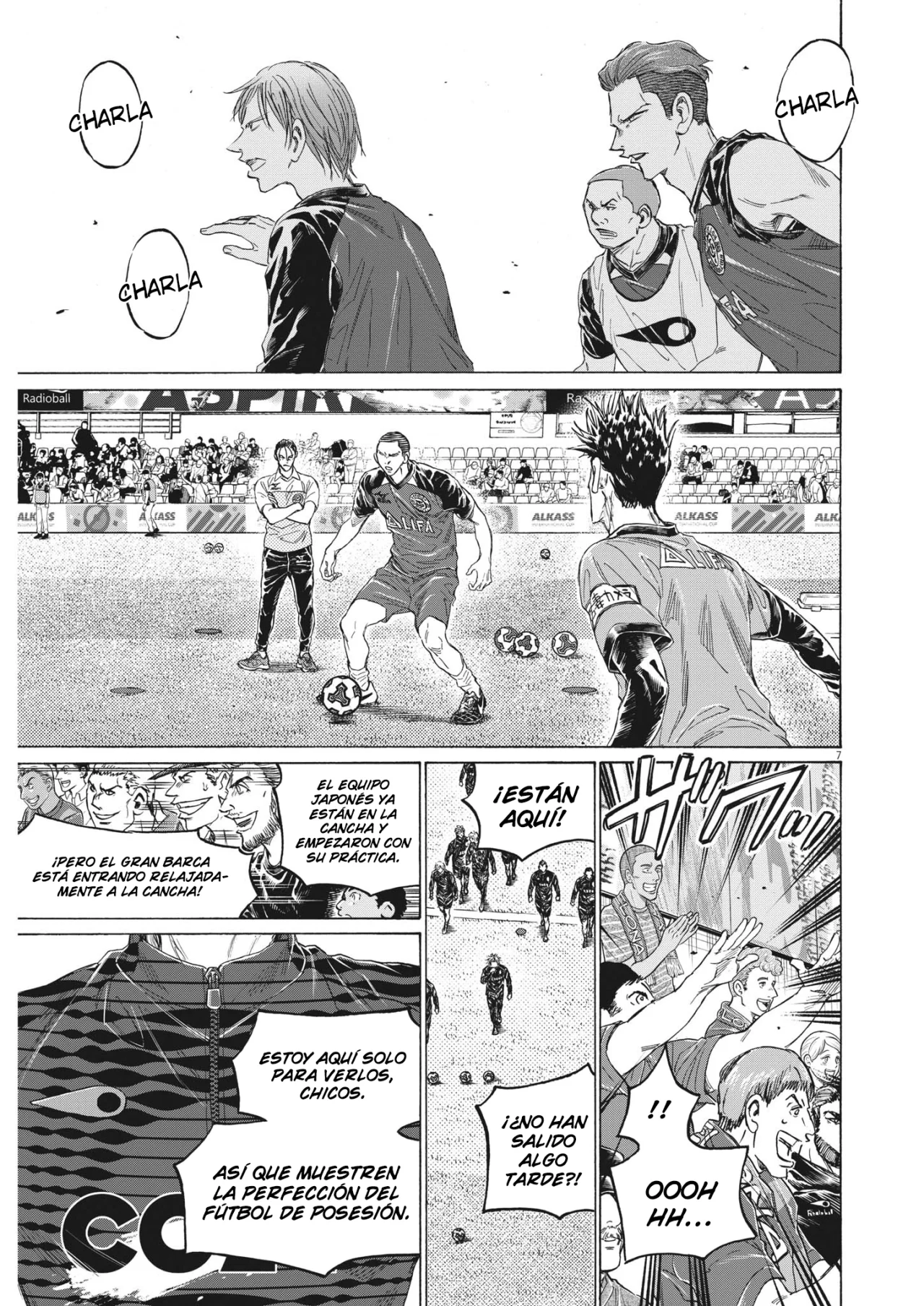 Ao ashi capítulo 347, página 8