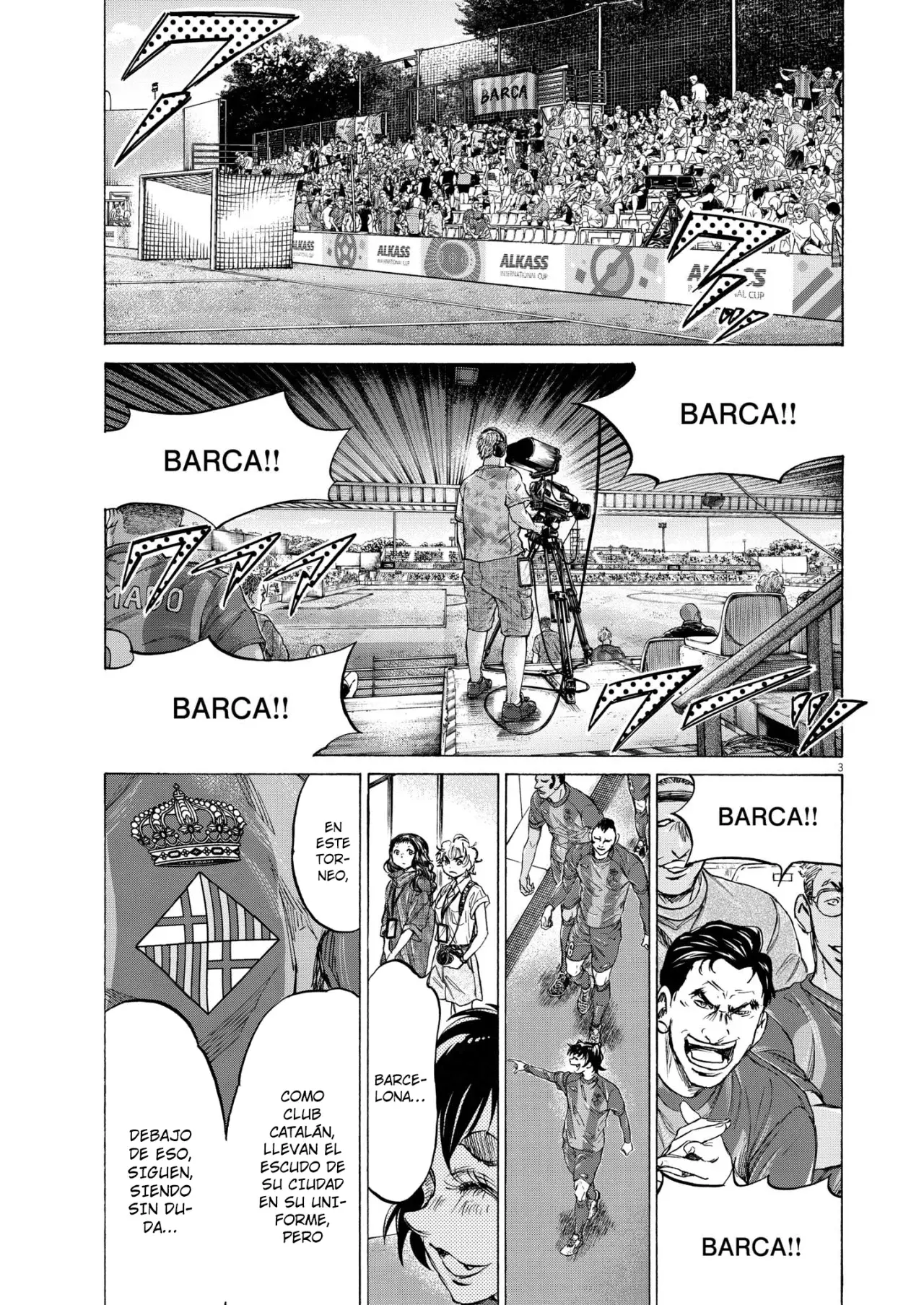 Ao ashi capítulo 348, página 5