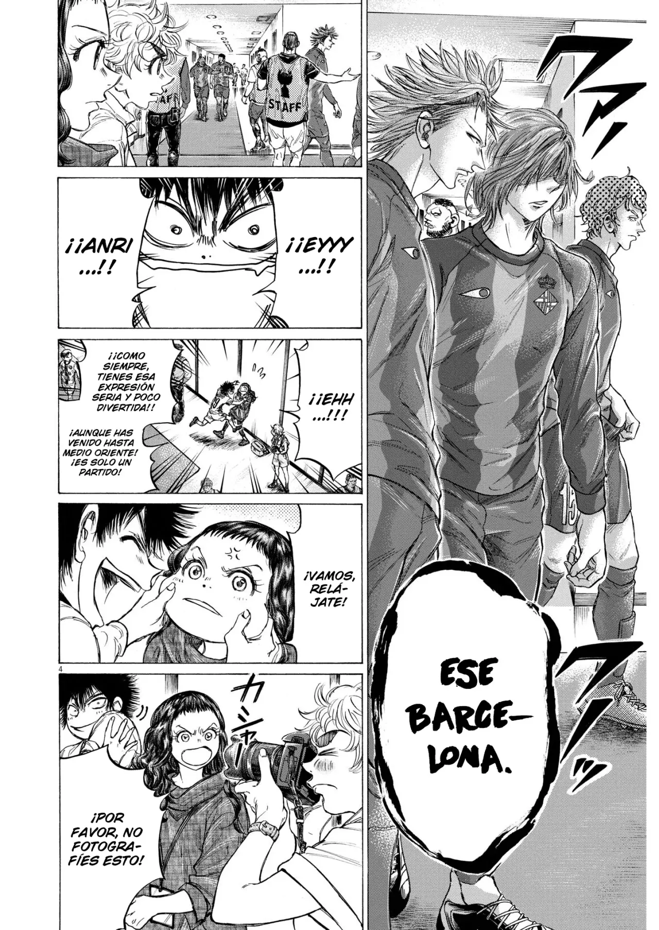 Ao ashi capítulo 348, página 6