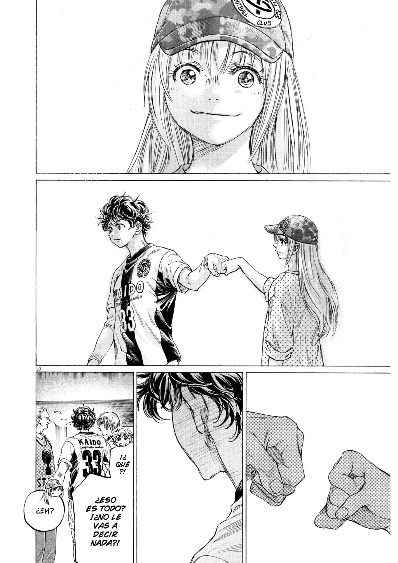 Ao ashi capítulo 348, página 12