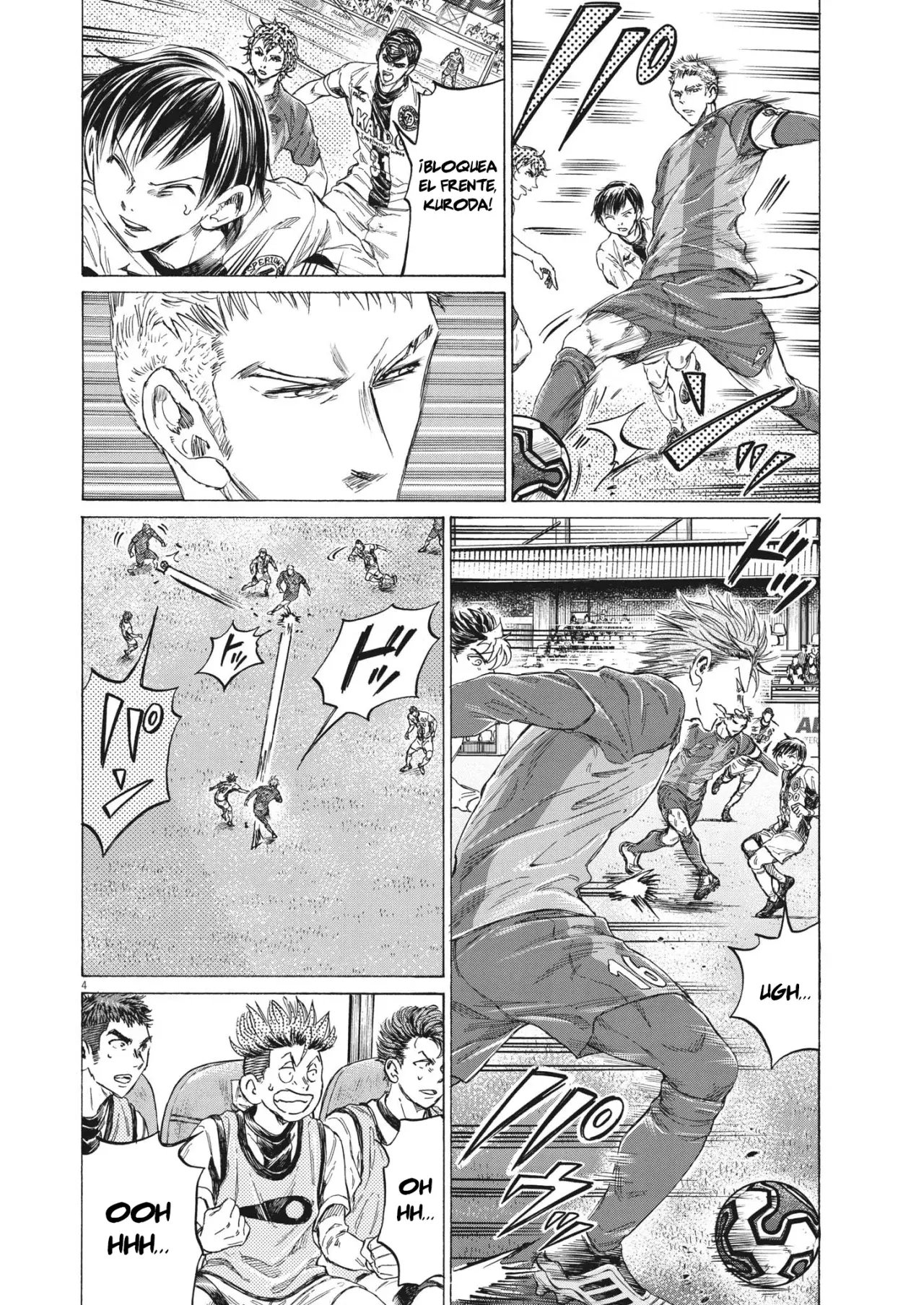 Ao ashi capítulo 349, página 5