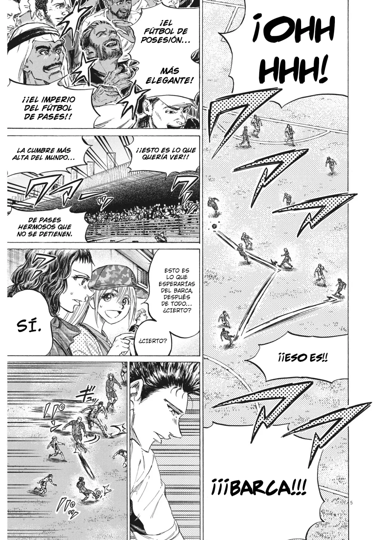 Ao ashi capítulo 349, página 6