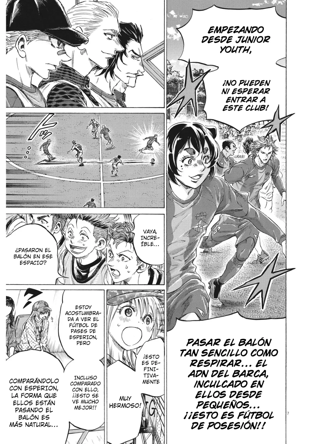 Ao ashi capítulo 349, página 8