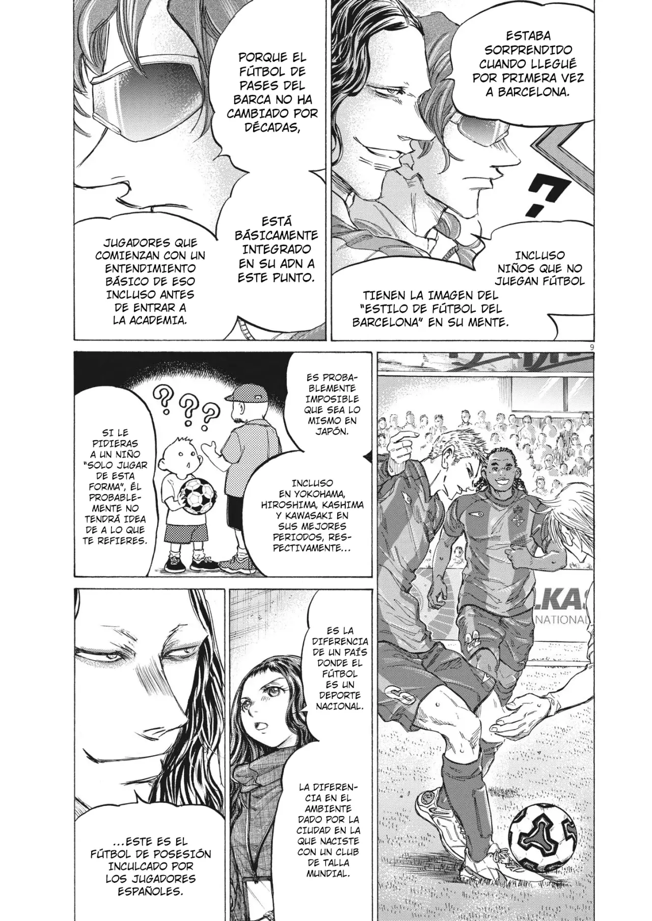 Ao ashi capítulo 349, página 10