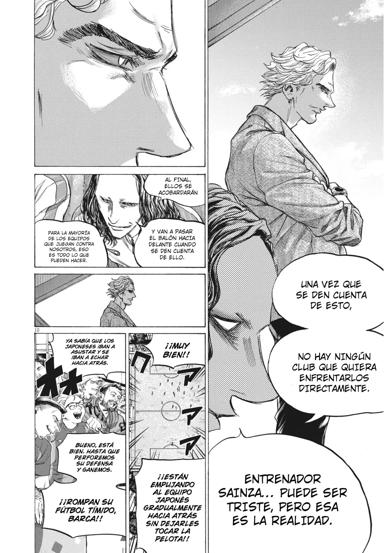 Ao ashi capítulo 349, página 11